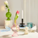 Danish Pastel Taper Candle Holder tag1