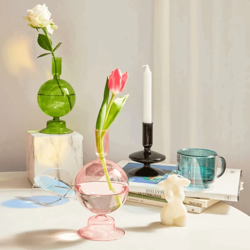 Danish Pastel Taper Candle Holder -  - #tag1#