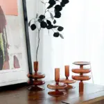 Danish Pastel Taper Candle Holder tag1