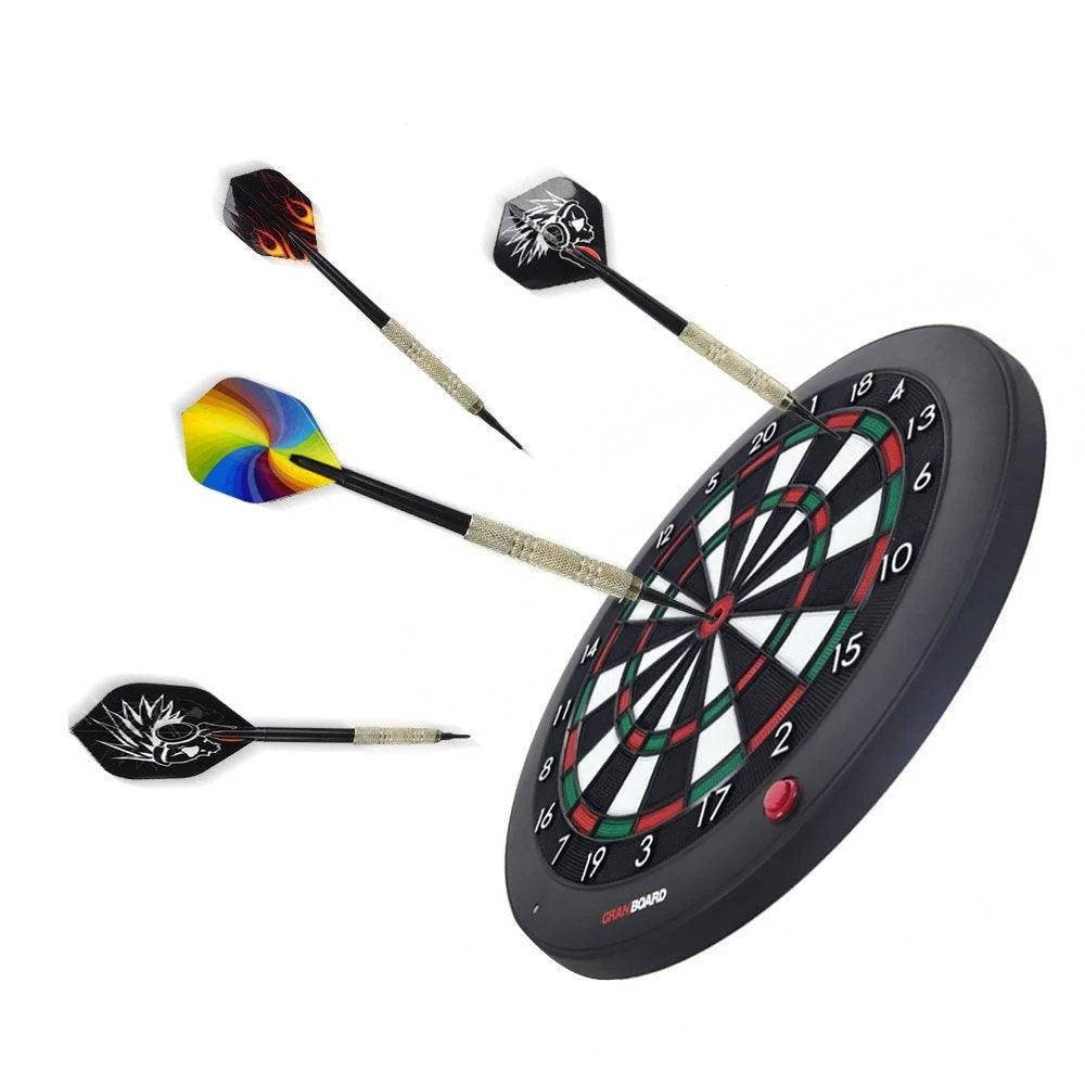 Darts Plastic Tip Set for Electronic Dartboards (12 Pieces) -