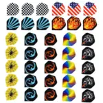 Darts Plastic Tip Set for Electronic Dartboards 12 Pieces