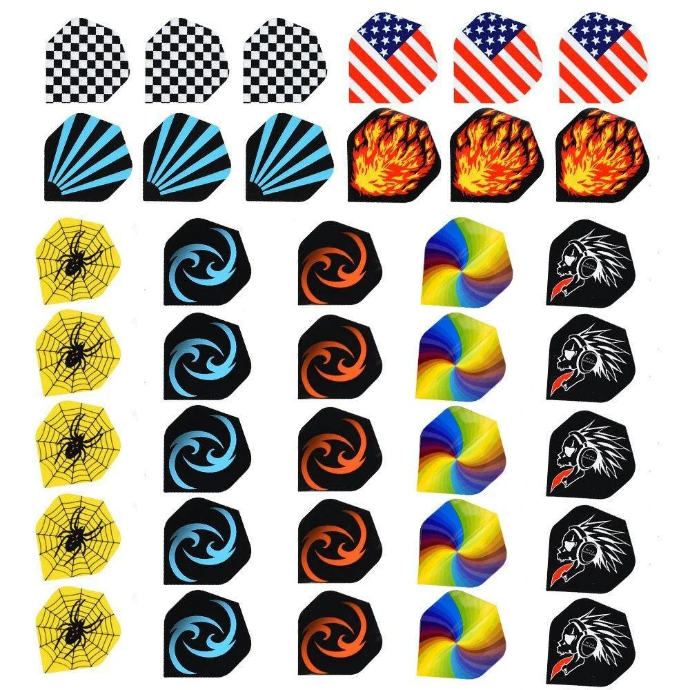 Darts Plastic Tip Set for Electronic Dartboards (12 Pieces) -