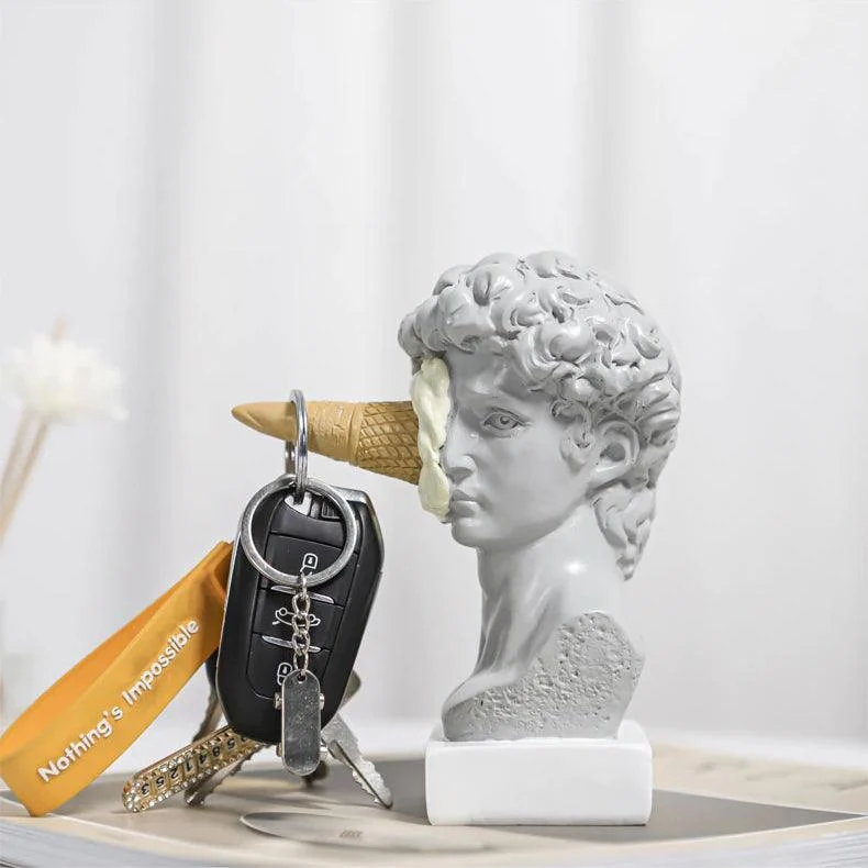 David with Ice Cream Statue -  - #tag1#