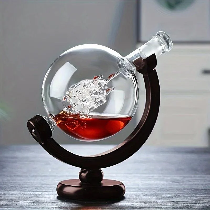 Decanter Set - Whiskey set - Lead-free Carafe - Spirits set -  - #tag1#