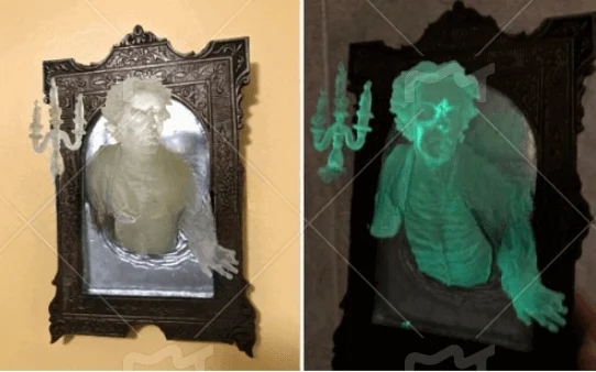 Decoration Mirror Creative Photo Frame Halloween -  - #tag1#