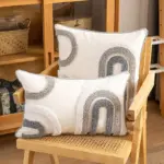 Decorative Cushion Cover Pillow Case for Sofa 45x45 30x50cm Nordic Boho Style Tufted Embroidered Tassel Pillow c2df4933 78c6 48ea a815 f38fcb5c0ece