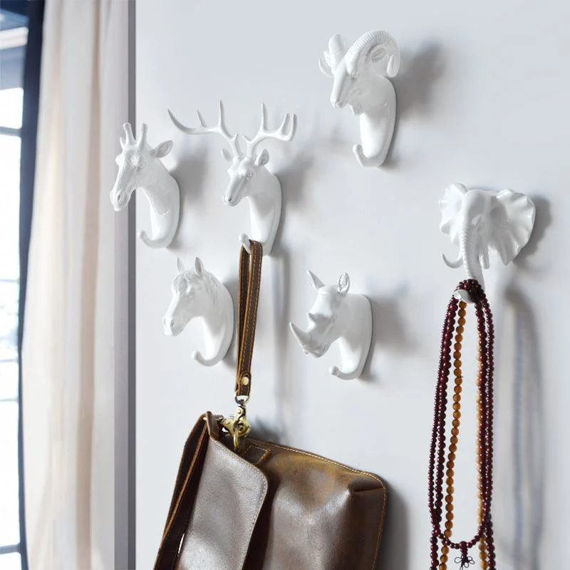 Decorative Animal Head Wall Hook -  - #tag1#