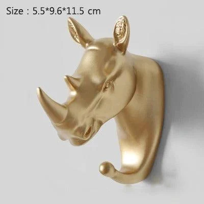 Decorative Animal Head Wall Hook -  - #tag1#