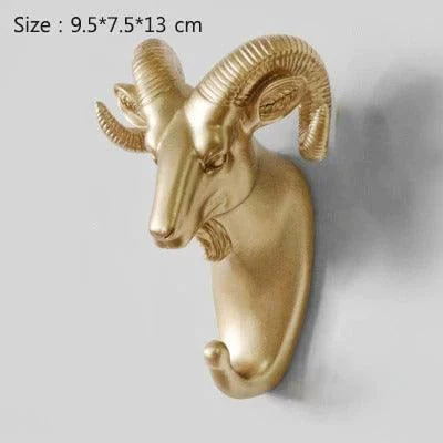 Decorative Animal Head Wall Hook -  - #tag1#