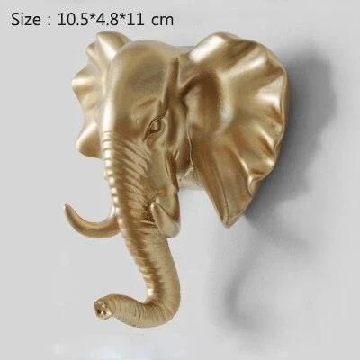 Decorative Animal Head Wall Hook -  - #tag1#