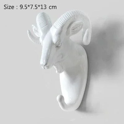 Decorative Animal Head Wall Hook -  - #tag1#