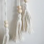 Decorative Boho Style Macrame Wall Mirror tag1