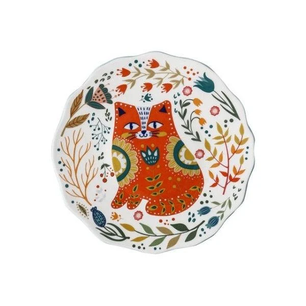 Decorative Cat Plates -