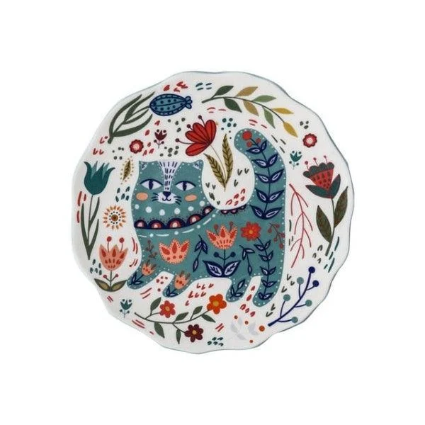 Decorative Cat Plates -