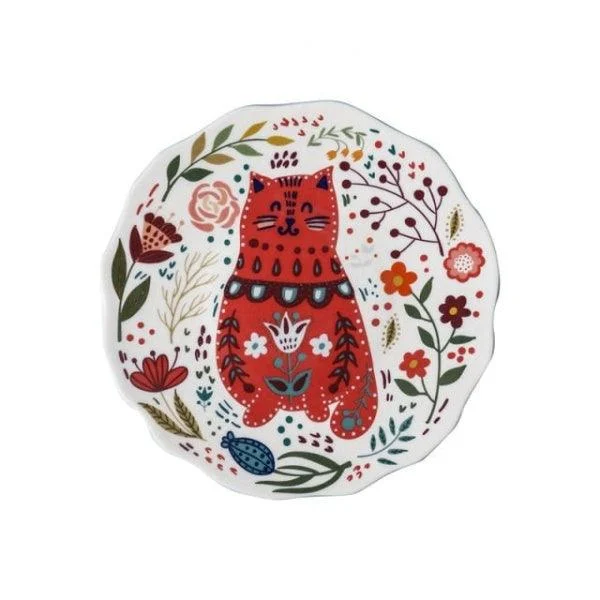 Decorative Cat Plates -