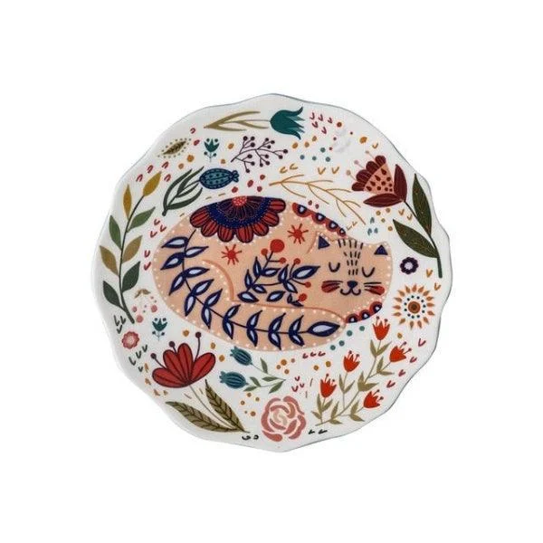 Decorative Cat Plates -