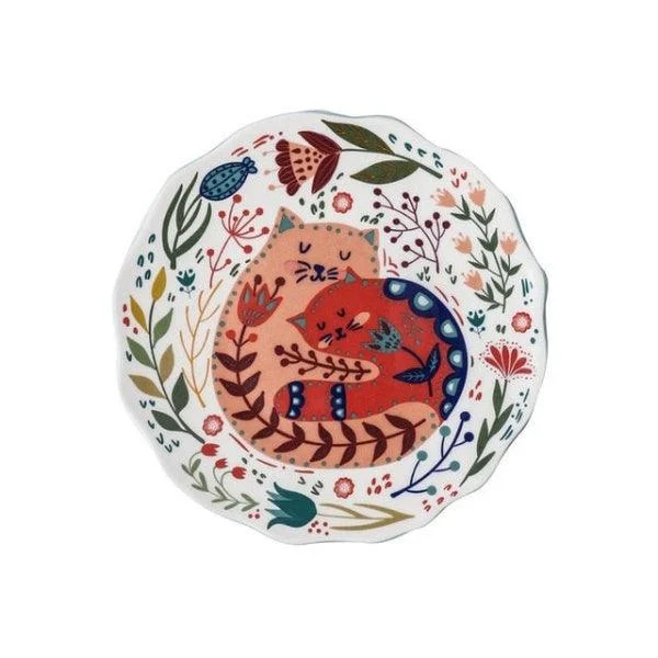 Decorative Cat Plates -