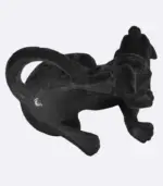 Decorative_Cheetah_Sculpture_Resin_Flocking_Black_-_-_tag1_-4192375 Decorative Cheetah Sculpture Resin Flocking Black tag1