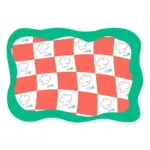 Decorative Colourful Thickened Living Room Rug tag1