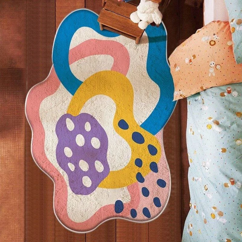 Decorative Colourful Thickened Living Room Rug -  - #tag1#