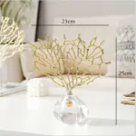 Decorative_Coral_Crystal_Metal_Golden_-_-_tag1_-4192411 Decorative Coral Crystal Metal Golden tag1