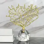 Decorative_Coral_Crystal_Metal_Golden_-_-_tag1_-4192419 Decorative Coral Crystal Metal Golden tag1