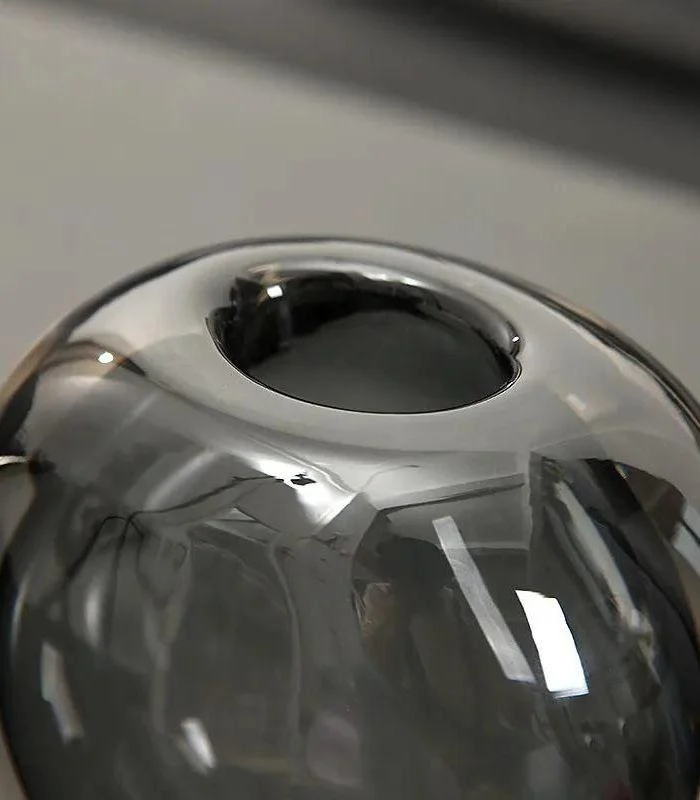 Decorative Crystal Glass Vase 14.5cm -  - #tag1#