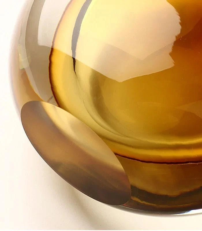 Decorative Crystal Glass Vase 14.5cm -  - #tag1#