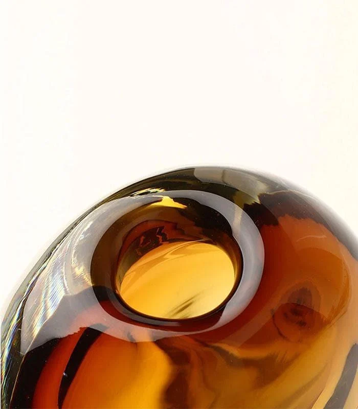 Decorative Crystal Glass Vase 14.5cm -  - #tag1#