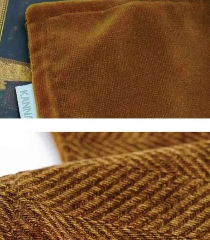 Decorative Cushion Cover Caramel Chevron Pillow Case Brown -  - #tag1#