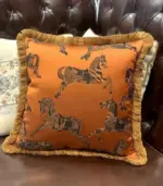 Decorative_Cushion_Cover_Orange_Fringed_Edge_Square_45x45cm_-_-_tag1_-4192604 Decorative Cushion Cover Orange Fringed Edge Square 45x45cm tag1