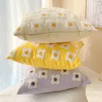Decorative Embroidered Floral Cushion Cover tag1