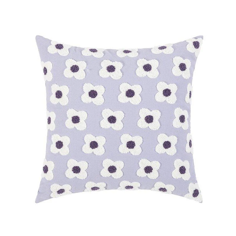 Decorative Embroidered Floral Cushion Cover -  - #tag1#