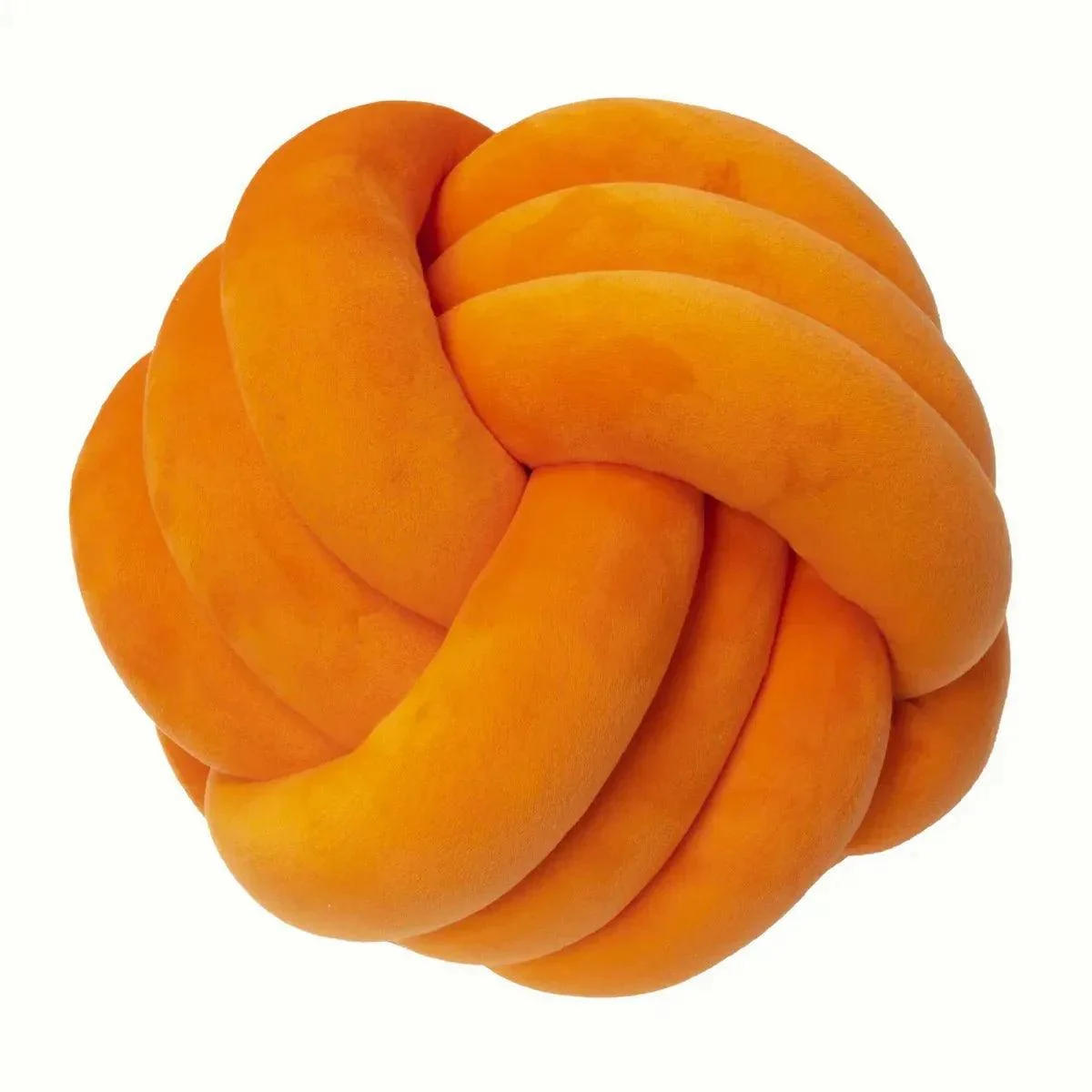 Decorative Knotted Suede Effect Ball Soft Cushion -  - #tag1#