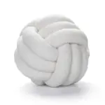 Decorative Knotted Teddy Ball Soft Cushion tag1
