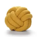 Decorative Knotted Teddy Ball Soft Cushion tag1
