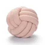 Decorative Knotted Teddy Ball Soft Cushion tag1