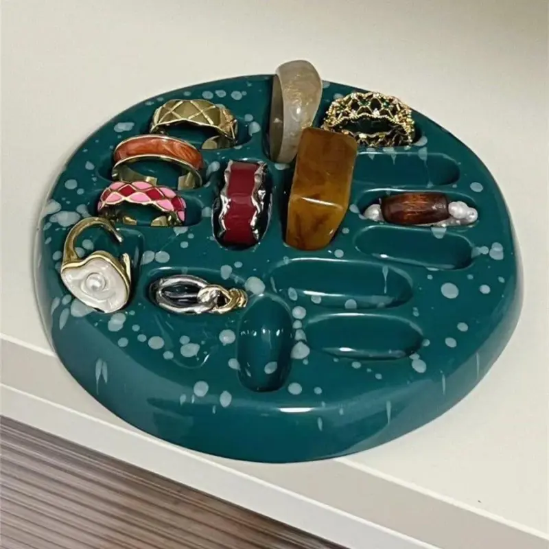Decorative Mini Ring Holder Tray tag1
