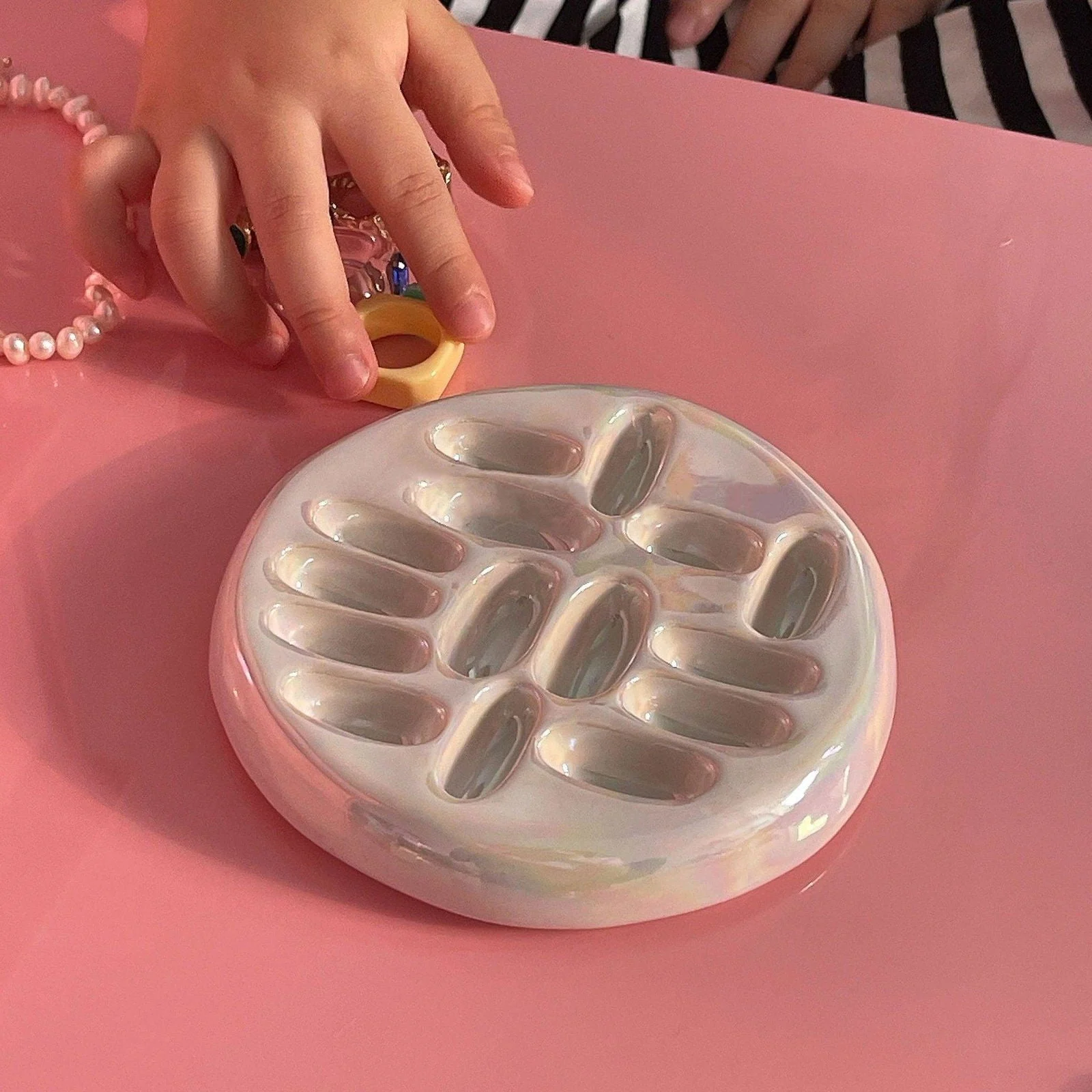 Decorative Mini Ring Holder Tray -  - #tag1#