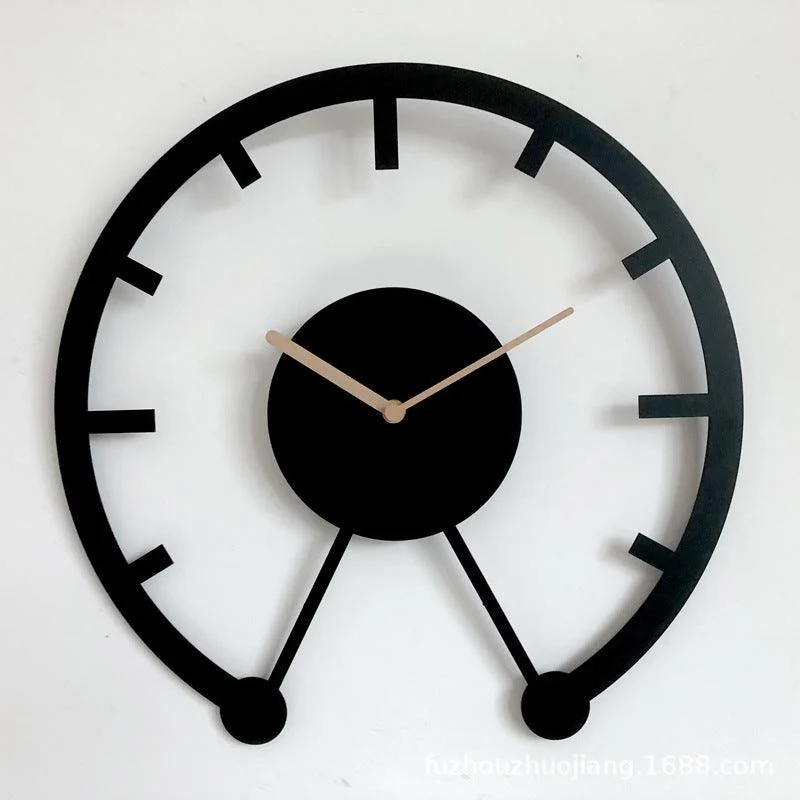 Decorative Modern Wall Clock for Livingroom 12 Inches -