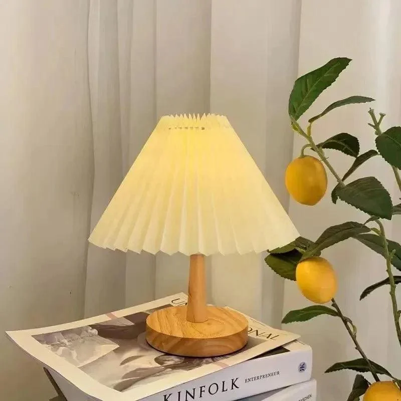 Decorative Pleated Table Lamp -  - #tag1#