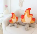 Decorative Plush Fire Pillows
