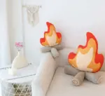 Decorative Plush Fire Pillows