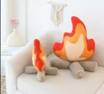 Decorative Plush Fire Pillows