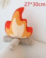 Decorative Plush Fire Pillows