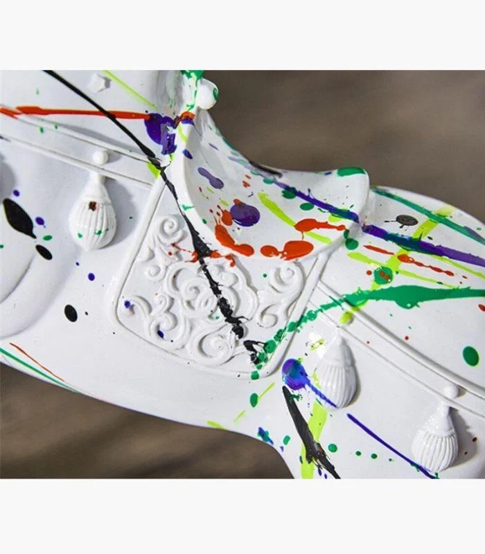 Decorative Resin Sculpture Horse White Large 35cm -  - #tag1#