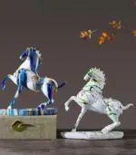 Decorative_Resin_Sculpture_Horse_White_Large_35cm_-_-_tag1_-4193014 Decorative Resin Sculpture Horse White Large 35cm tag1