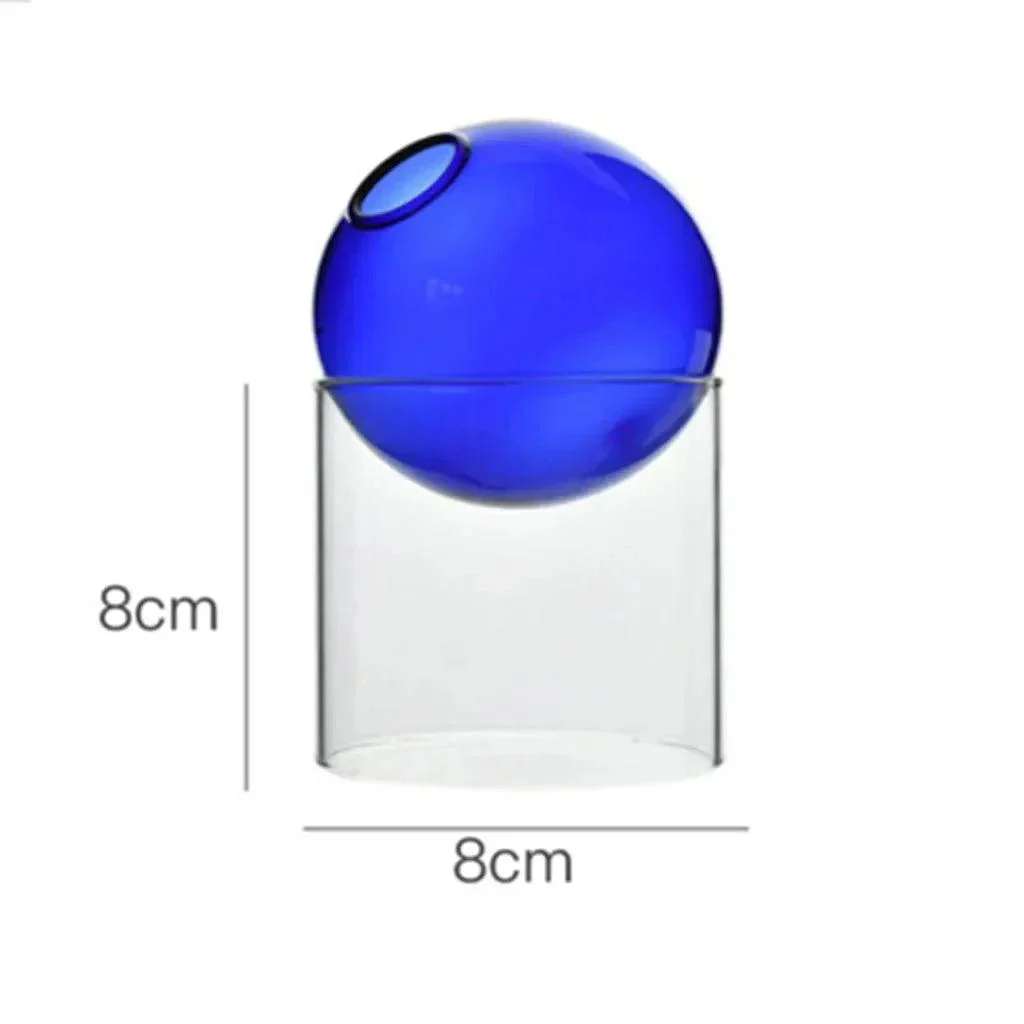 Decorative Round Modern Glass Vase -  - #tag1#
