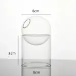 Decorative Round Modern Glass Vase tag1