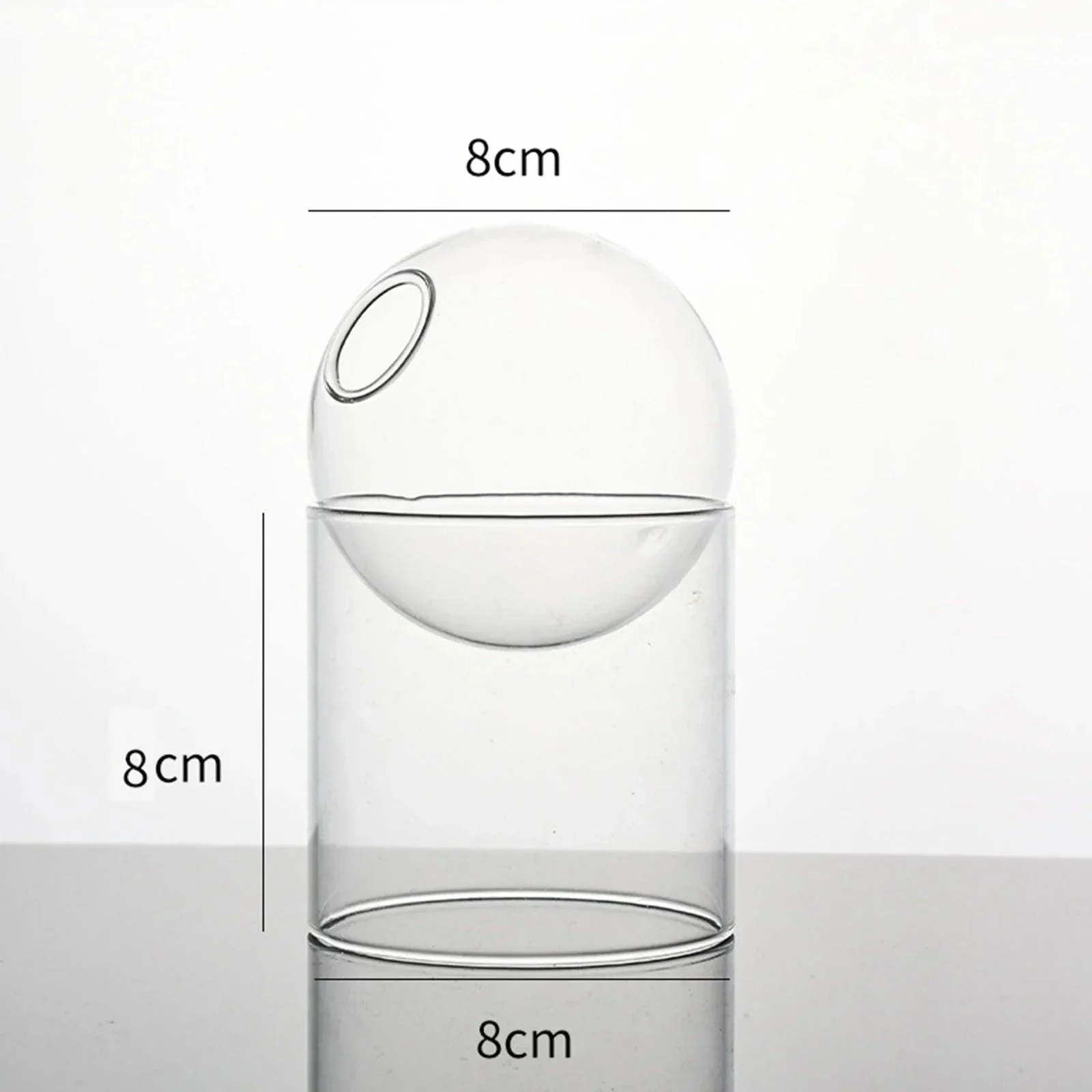 Decorative Round Modern Glass Vase -  - #tag1#
